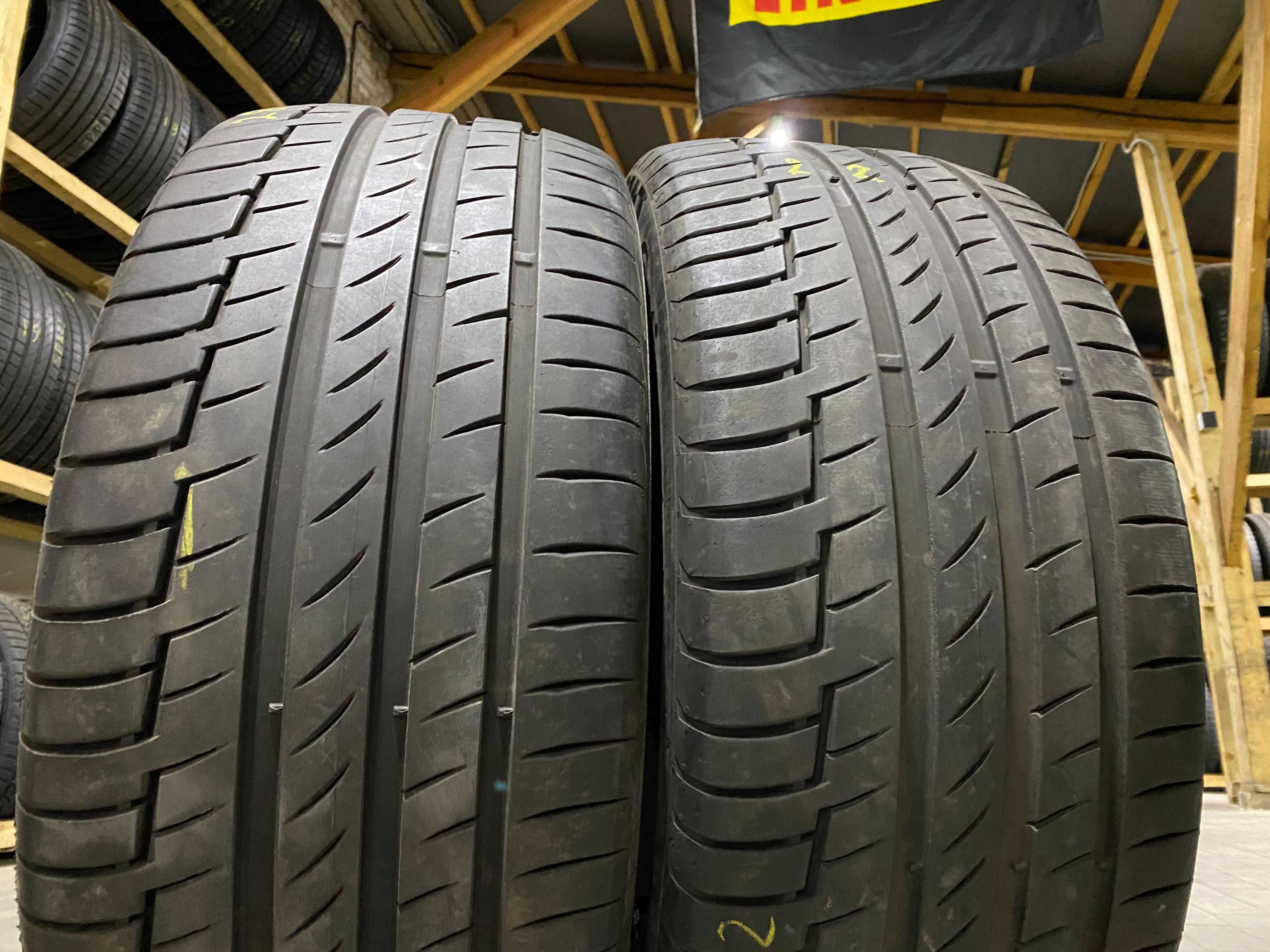 Літні Шини 285/45R22 Continental PremiumContact6 2022рік 6,5мм 2шт