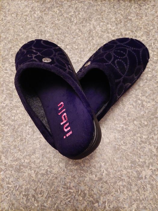 Тапочки женские велюровые INBLU
