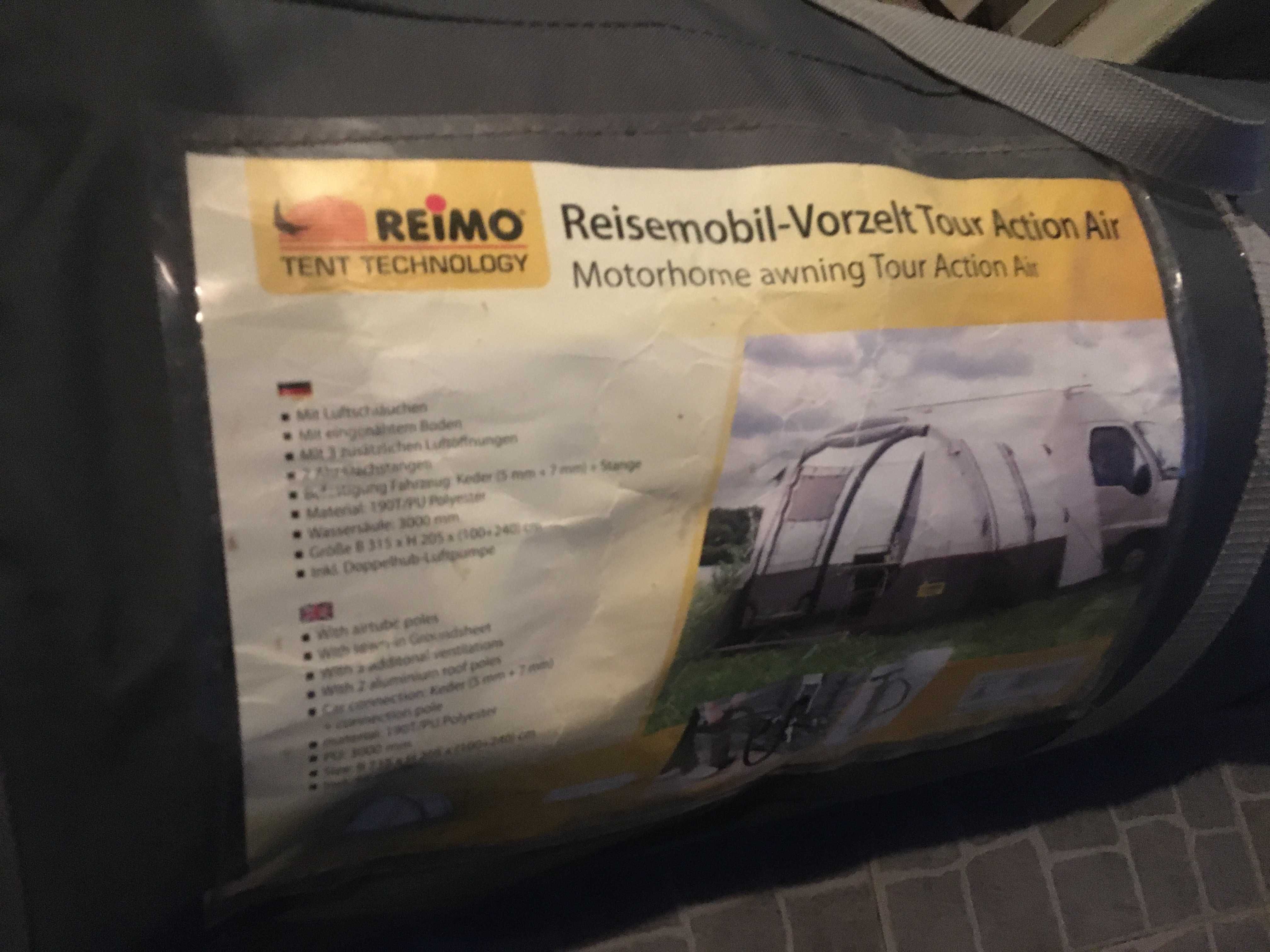 REIMO Tenda Amovível para Autocaravana