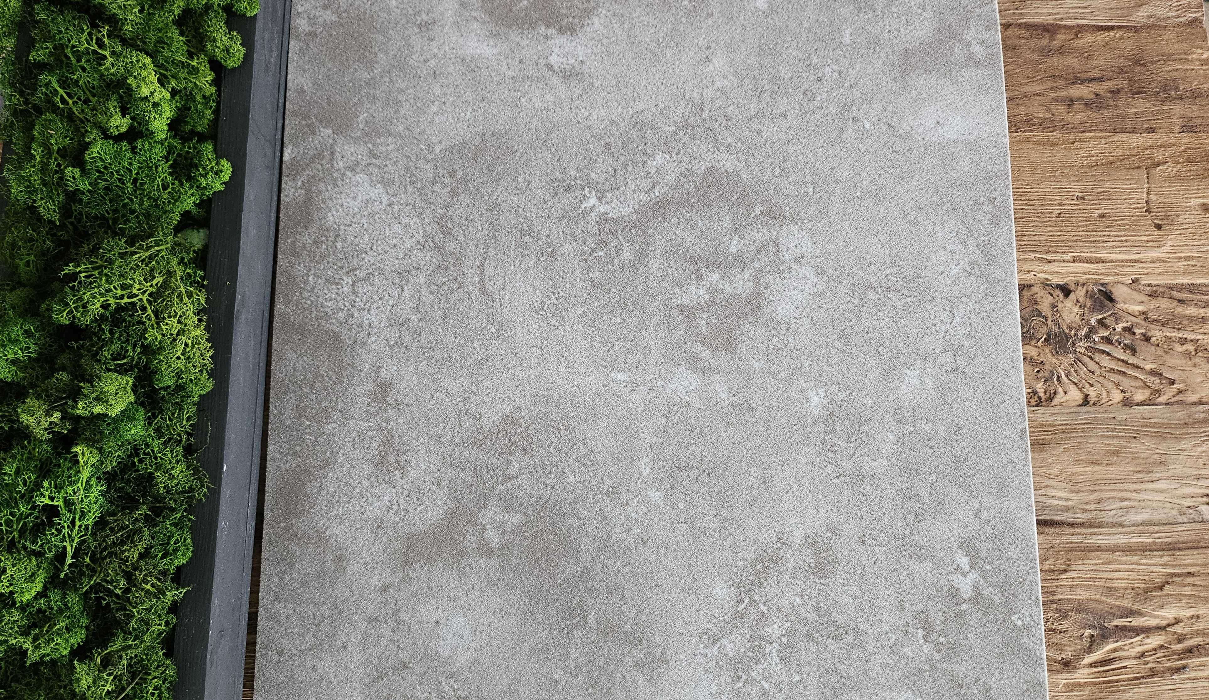 Płytki dywanowe BETON –  nowe! | Ogród zimowy, gabinet, salon