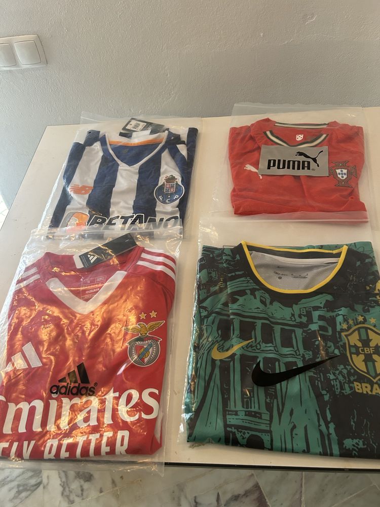 Vendo estas 4 camisolas