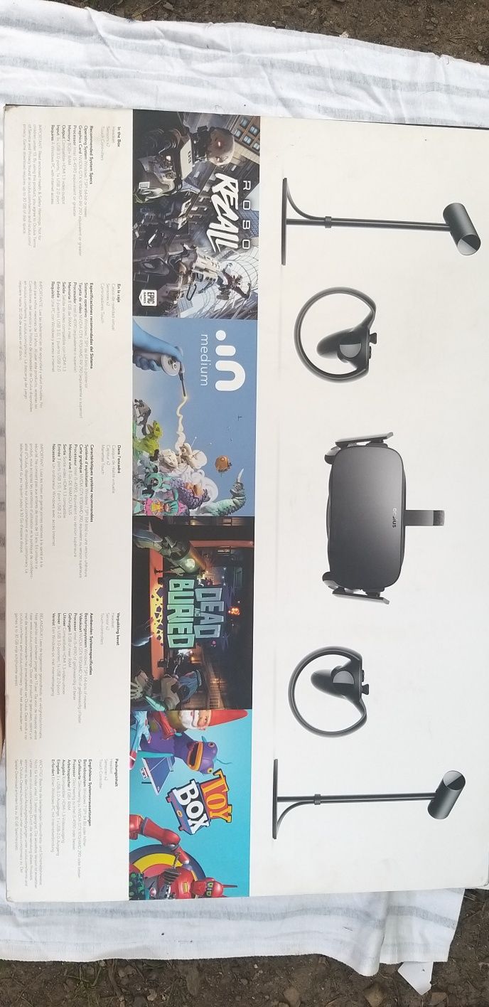 Oculus RIFT Virtualy Reality
