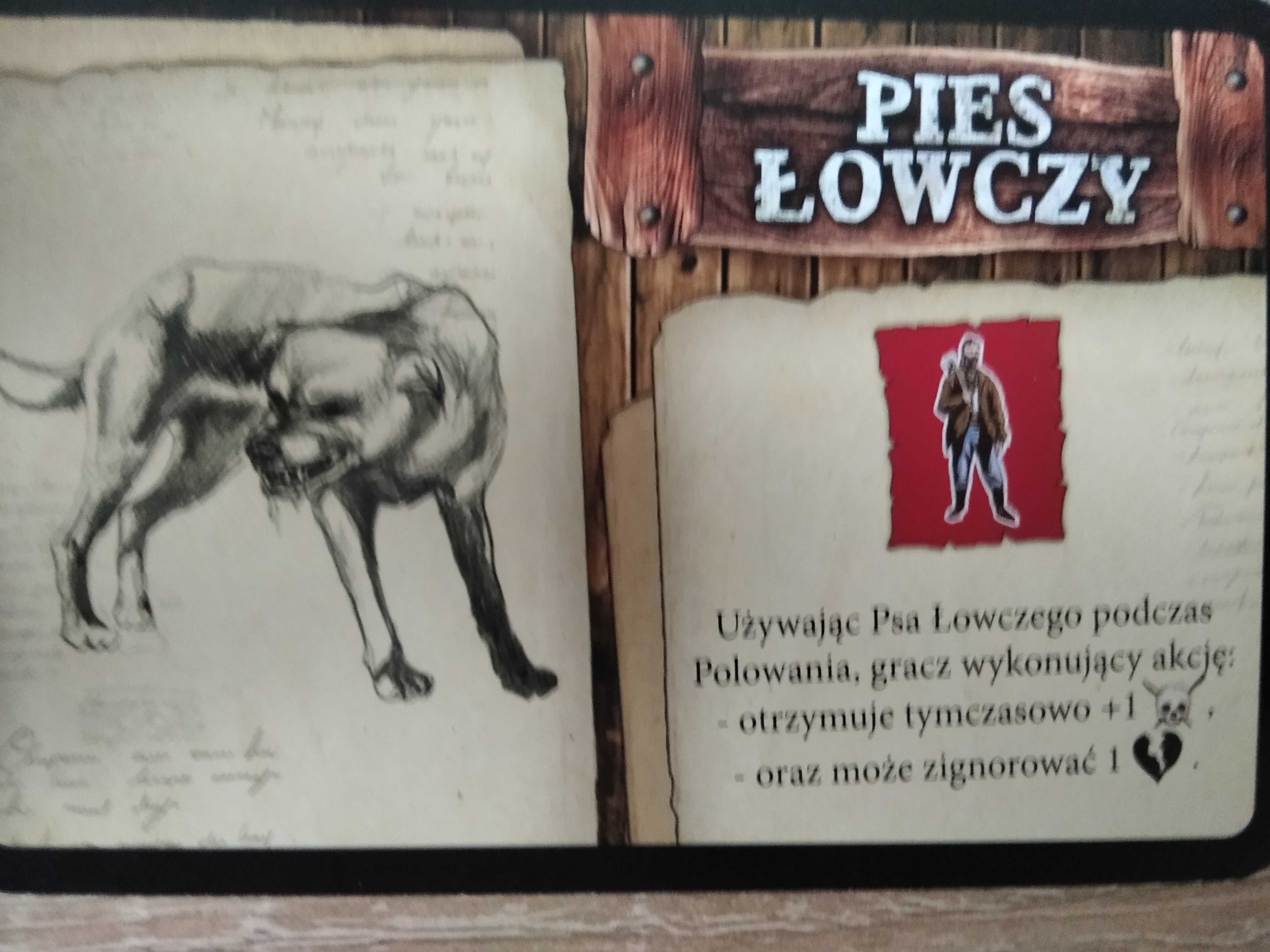 Robinson Crusoe - dodatkowa karta Pies Łowczy