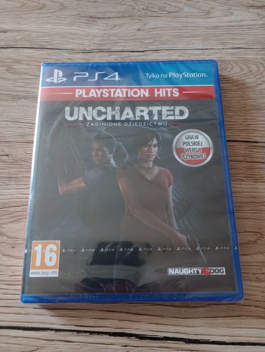 Uncharted Zaginione Dziedzictwo PS4 PL Nowa Folia