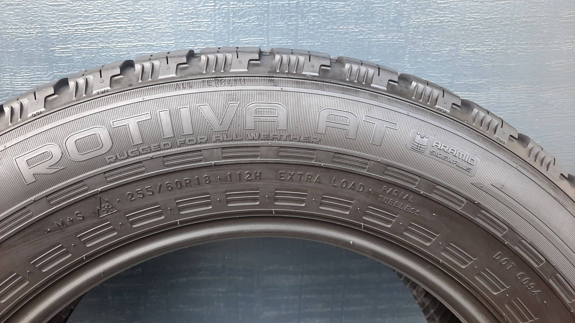Nokian 255/60 R18 Rotiiva AT 7.8 mm