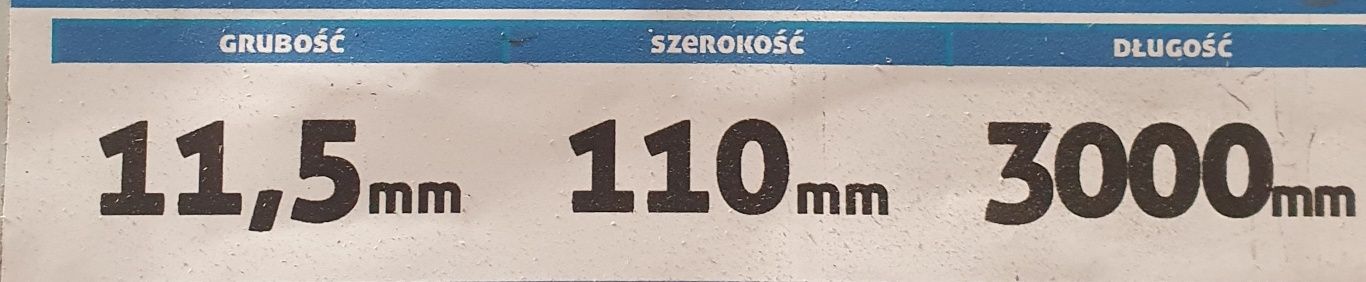 Buazeria sosnowa 3m klasa A 1 gatunek 4,5 zl za mb