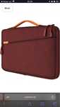 JETech pokrowiec tablet laptop MacBook Apple 13,3 etui czerwony nowy