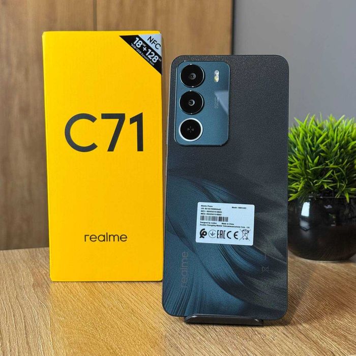 Телефон Realme C71 6/128GB Forest Owl 45W 6300 АКБ Купити Смартфон