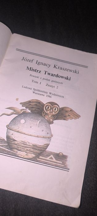 Mistrz Twardowski Ignacy Kraszewski bardzo stara bajka