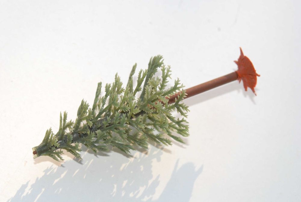 Stara zabawka choinka drzewo 10,5 cm makietowe do makiet Piko unikat