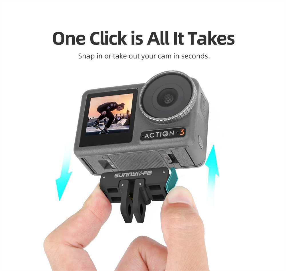 Składany magnetyczny uchwyt do DJI OSMO ACTION 5/4/3/2