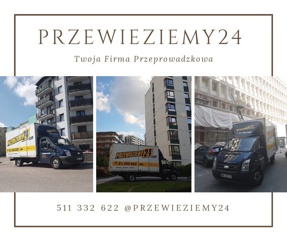 Przeprowadzki biur, mieszkań, domów, Transport, odbiór ze sklepów