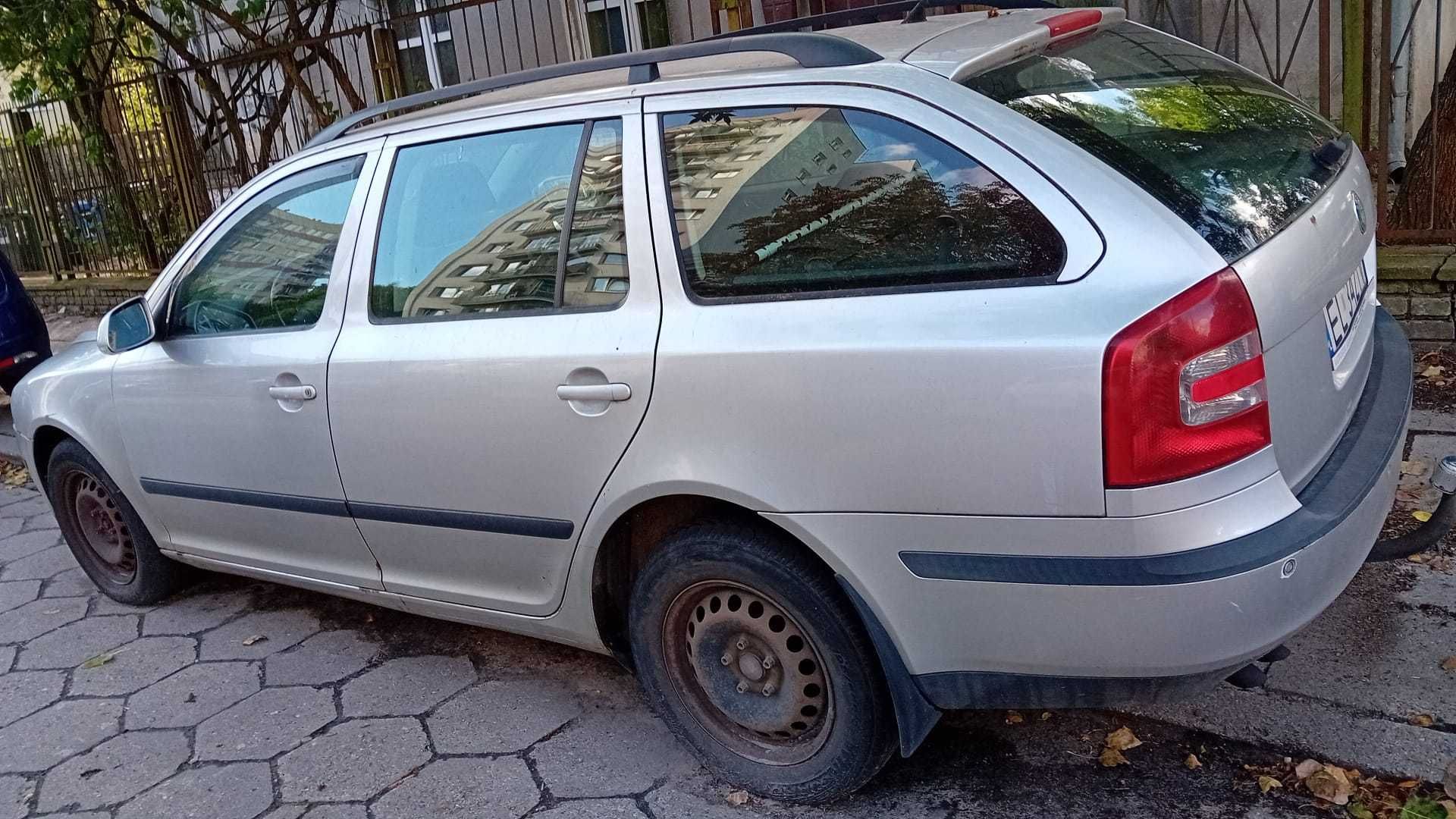 Skoda Octavia 1,9 kombi diesel 2006r. uszkodzona