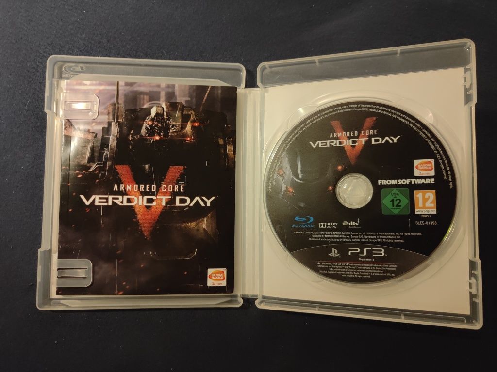 Armored Core Verdict Day PS3 PlayStation 3