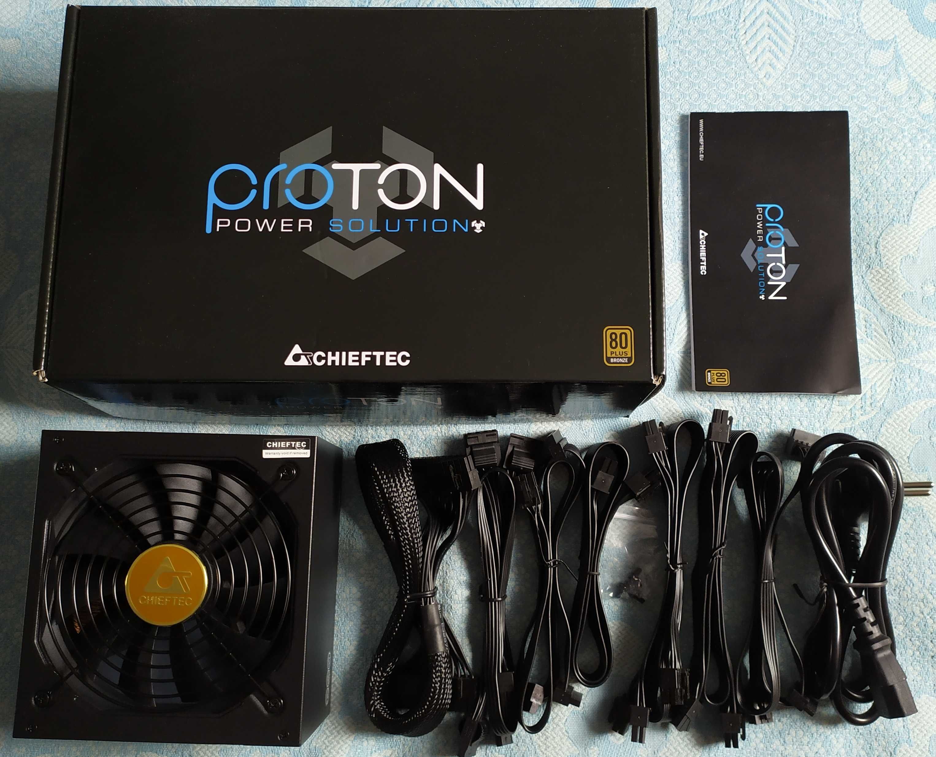 Блок живлення Chieftec Proton BDF-750C 750W 80+Bronze модульний