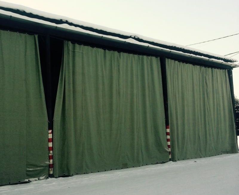 Тенты из брезента, брезентовые шторы, накидка, завеса брезентовая