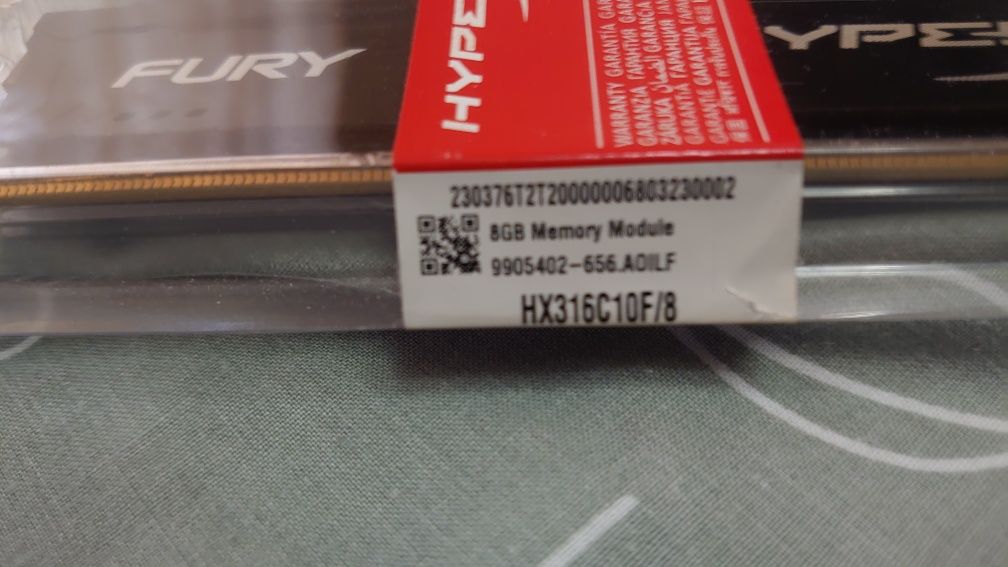 Оперативная память для ПК HyperX 4 GB DDR3 1600 MHz FURY