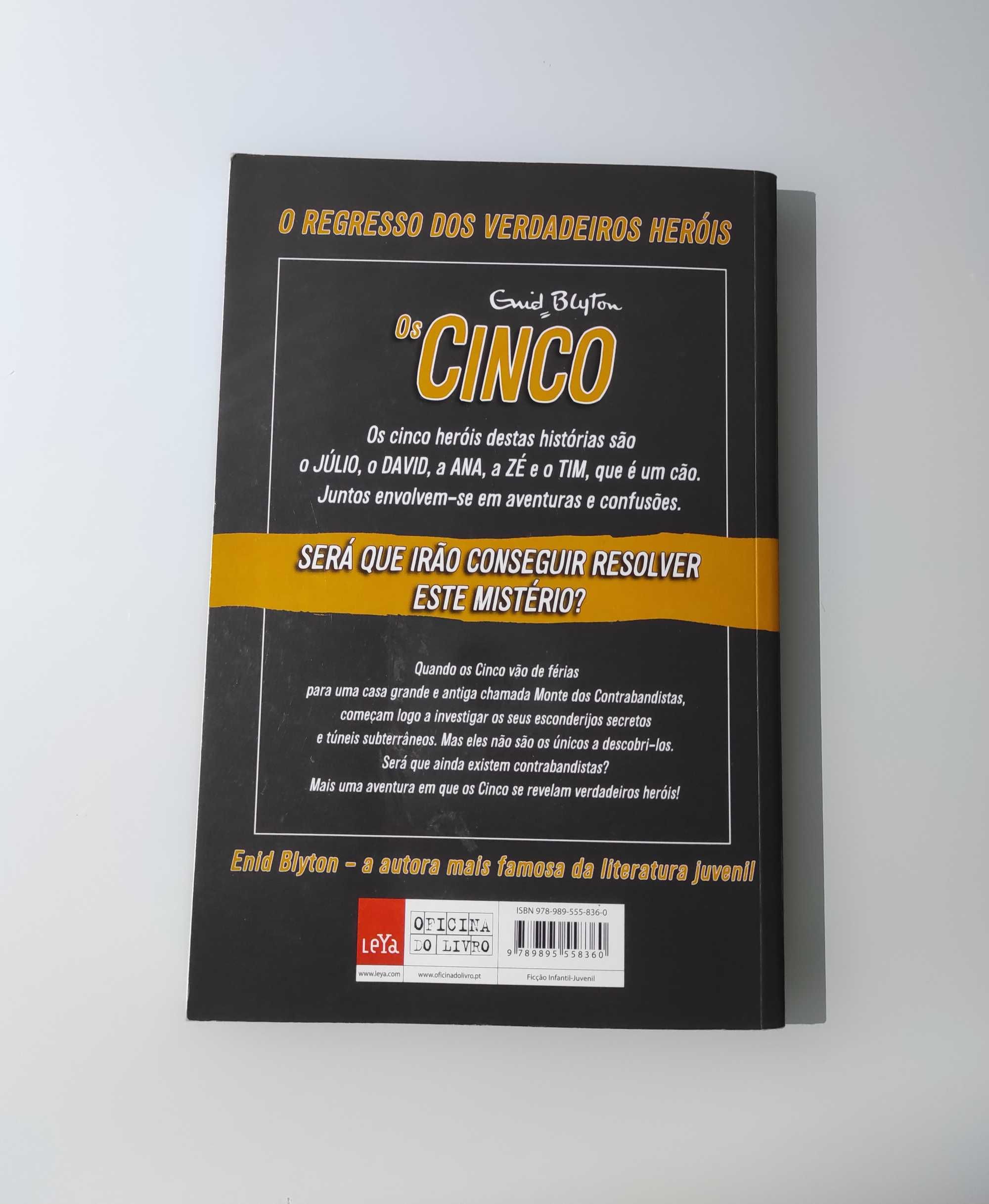 Livro Os Cinco e os Contrabandistas