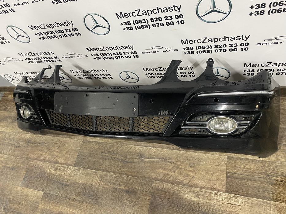 Mercedes W 211 бампер передній  Avantgarde рестайлінг