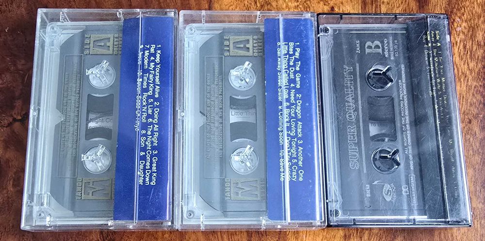 Queen - zestaw 3 kaset magnetofonowych