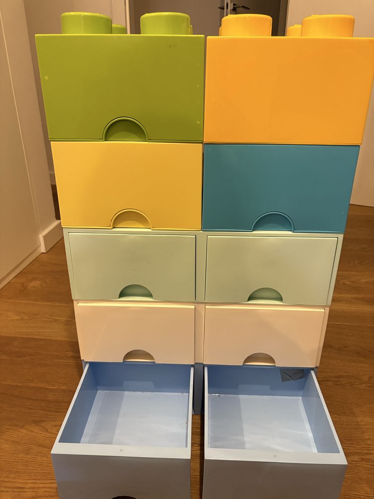 Zestaw pojemnikow Lego Brick
