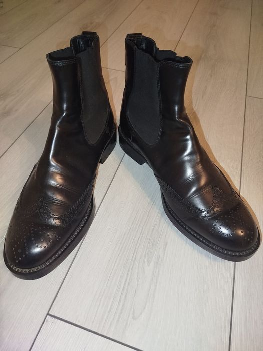 Чоловіче шкіряне взуття фірми TOD'S made in Italy