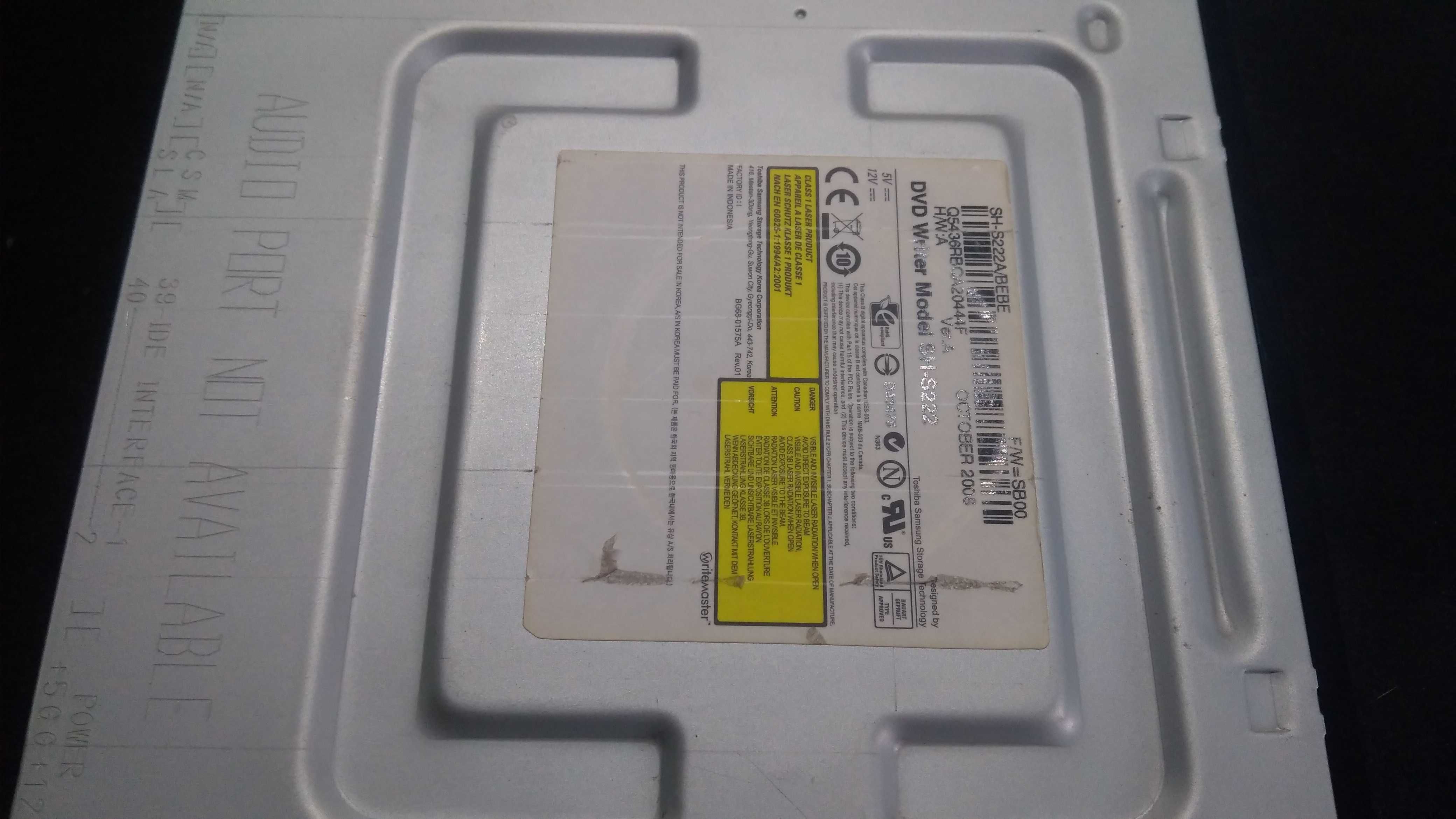 CD ROM Nagrywarka CD-R/RW Writemaster SH-S222