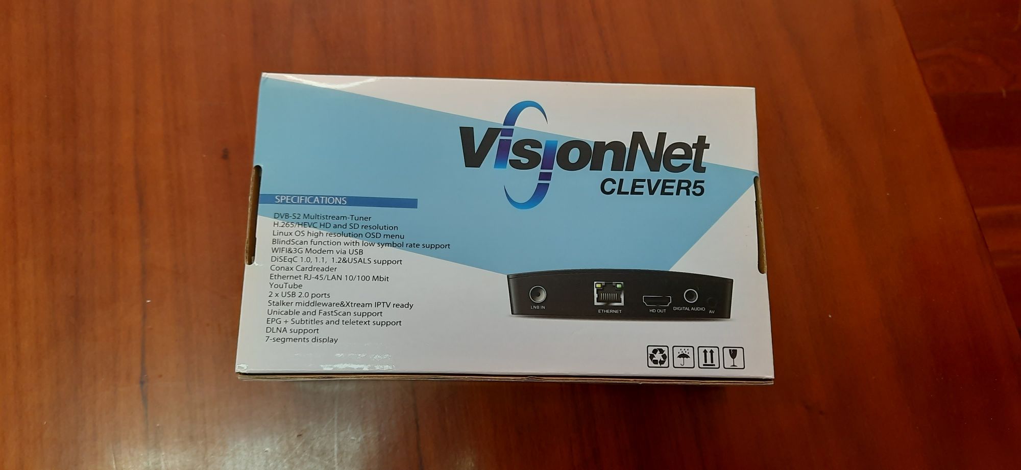 Box VisionNet Clever5+ Iptv