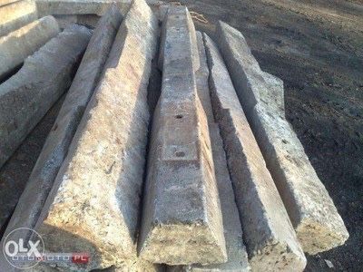 Sprzedam podklady betonowe kolejowe 12 zł sztuka Bojanowo