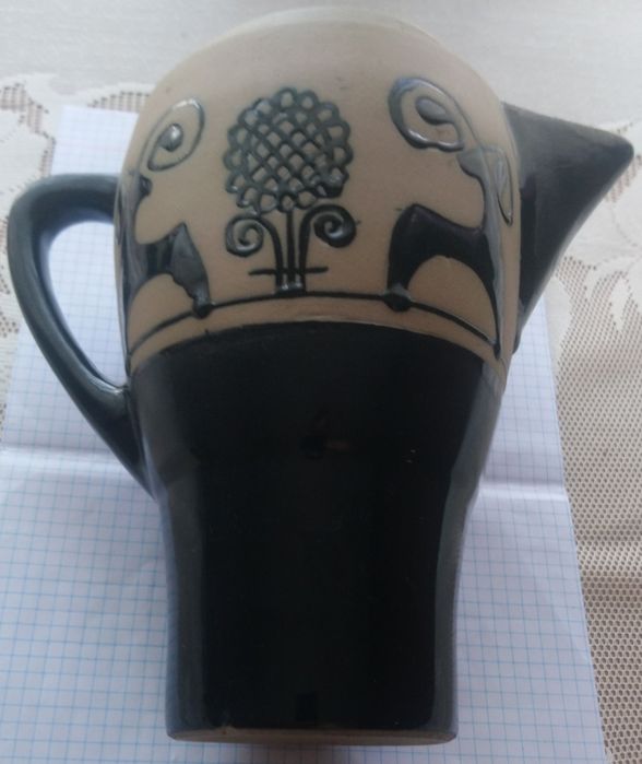 Глечик ЛКФС, обливна кераміка