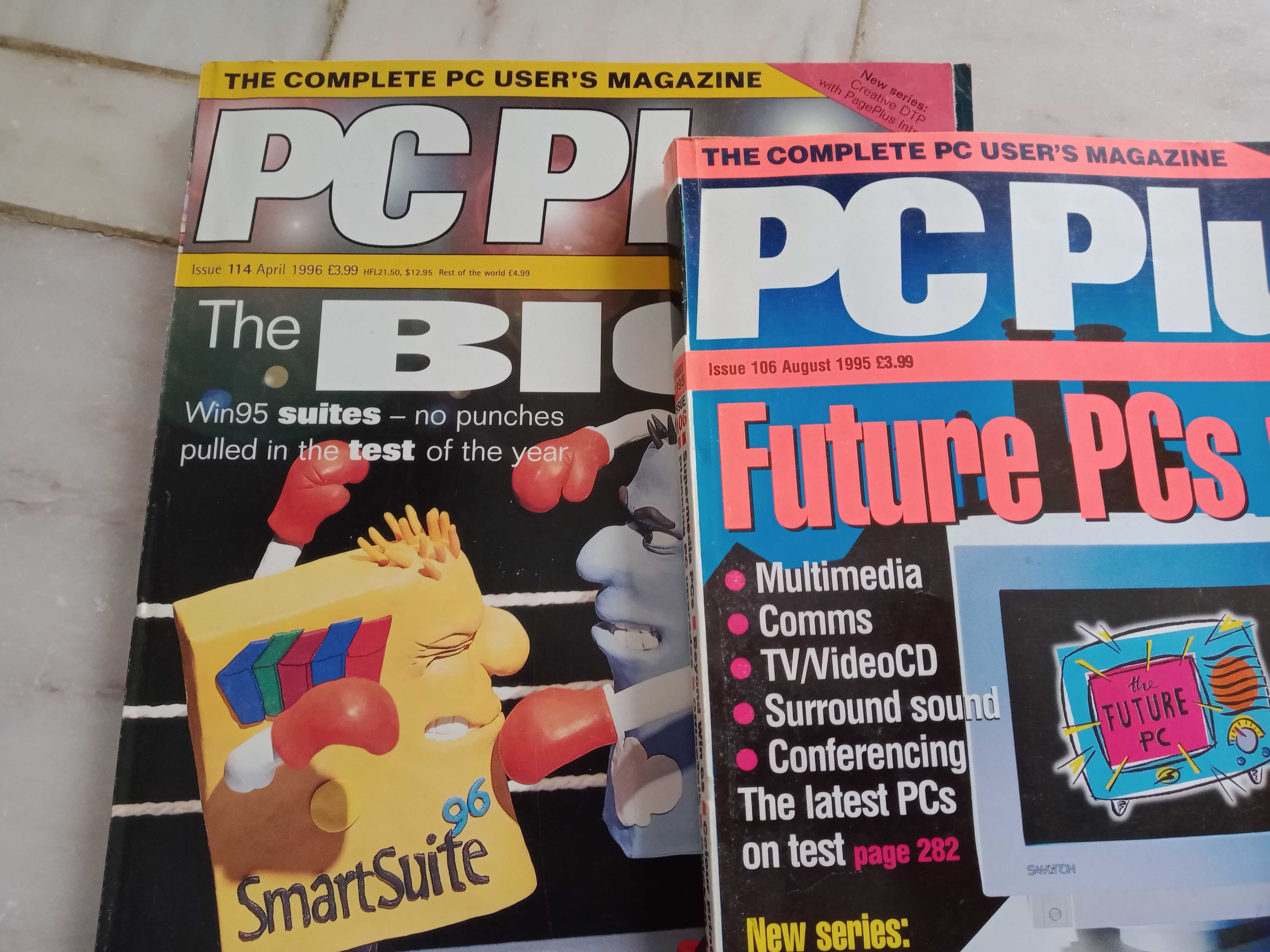 Revistas PC PLUS - Informática - Publicações inglesas