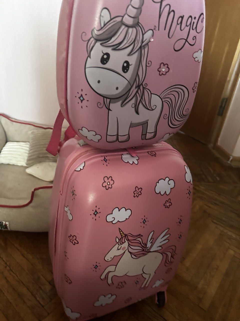 Дитячий набір валіз для дівчинки