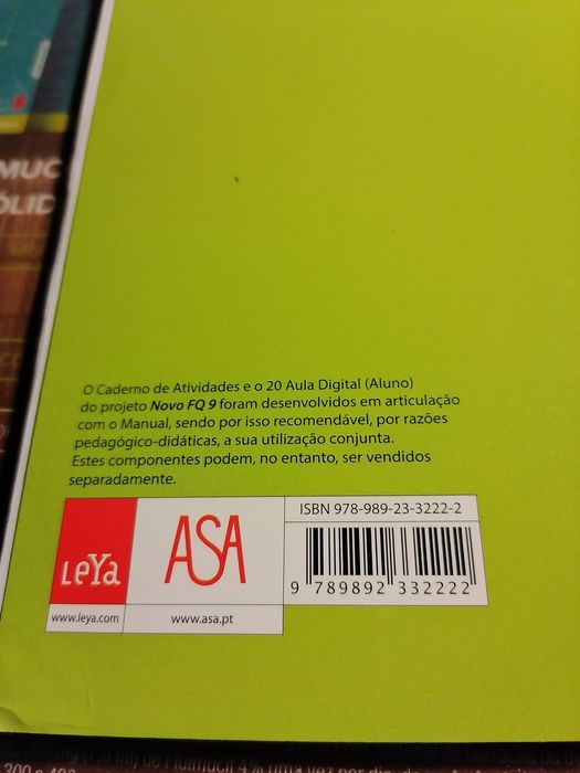 Novo FQ 9 - caderno de atividades