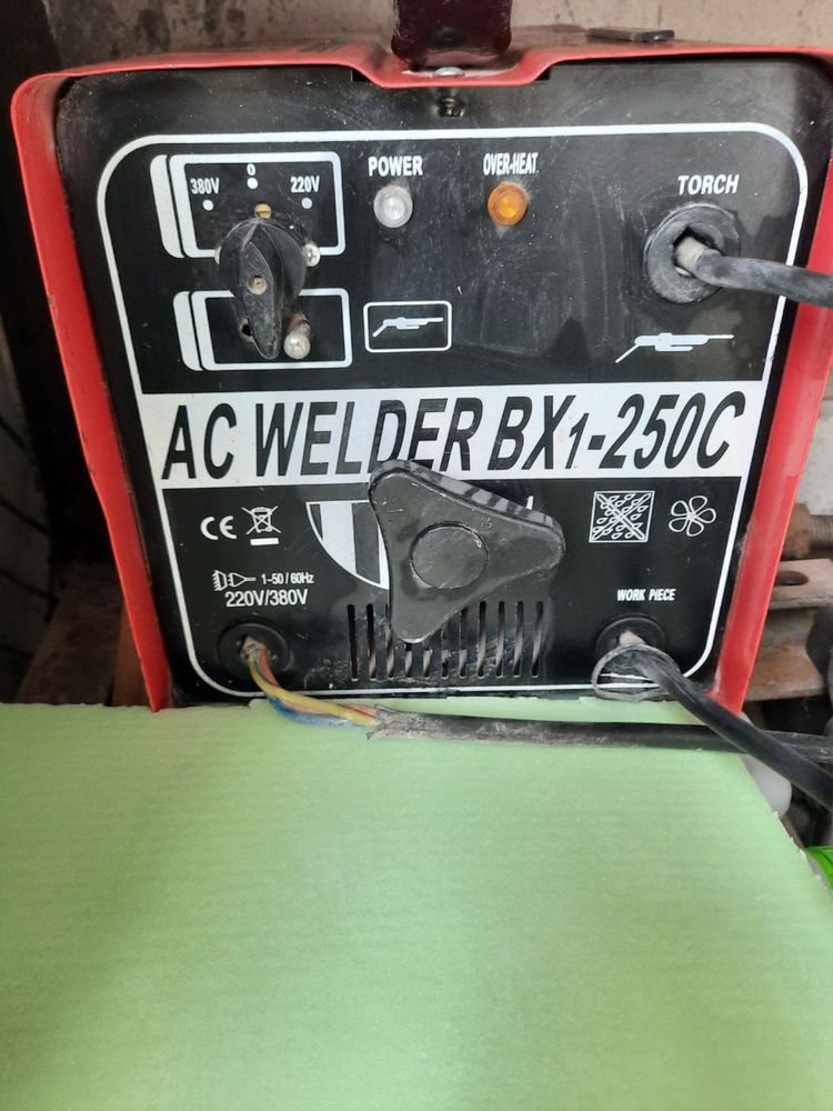 Зварювальний трансформатор ac welder bx1-250c