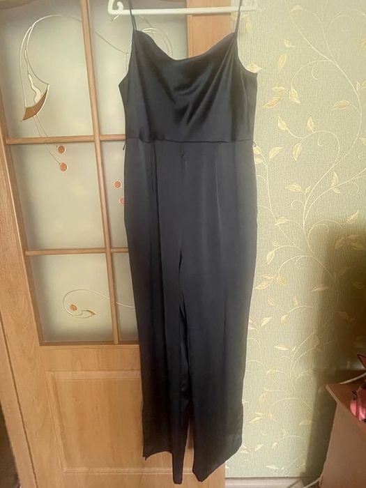 Комбинезон брючный черный вечерний H&M