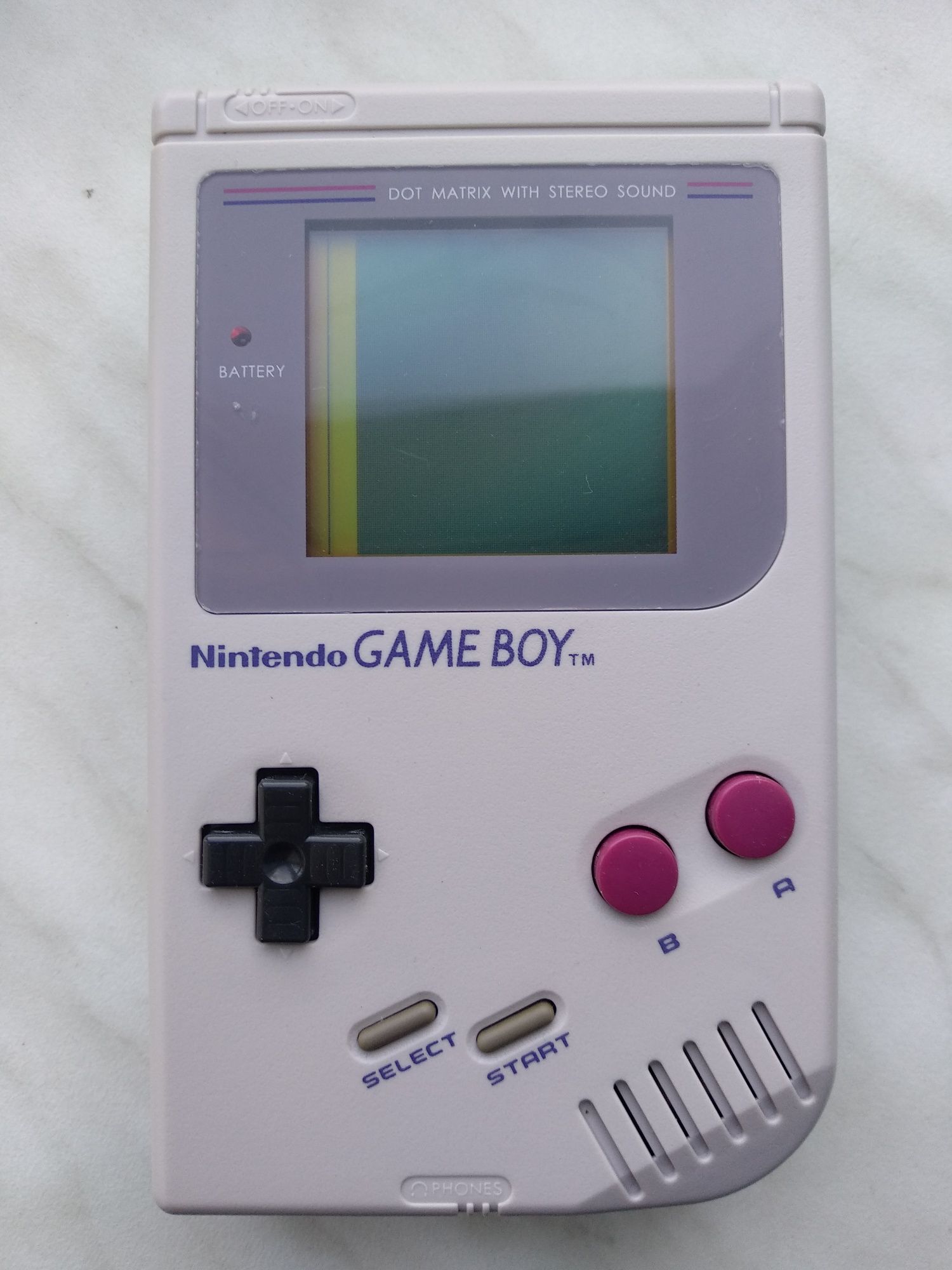 Game Boy DMG-01 gray