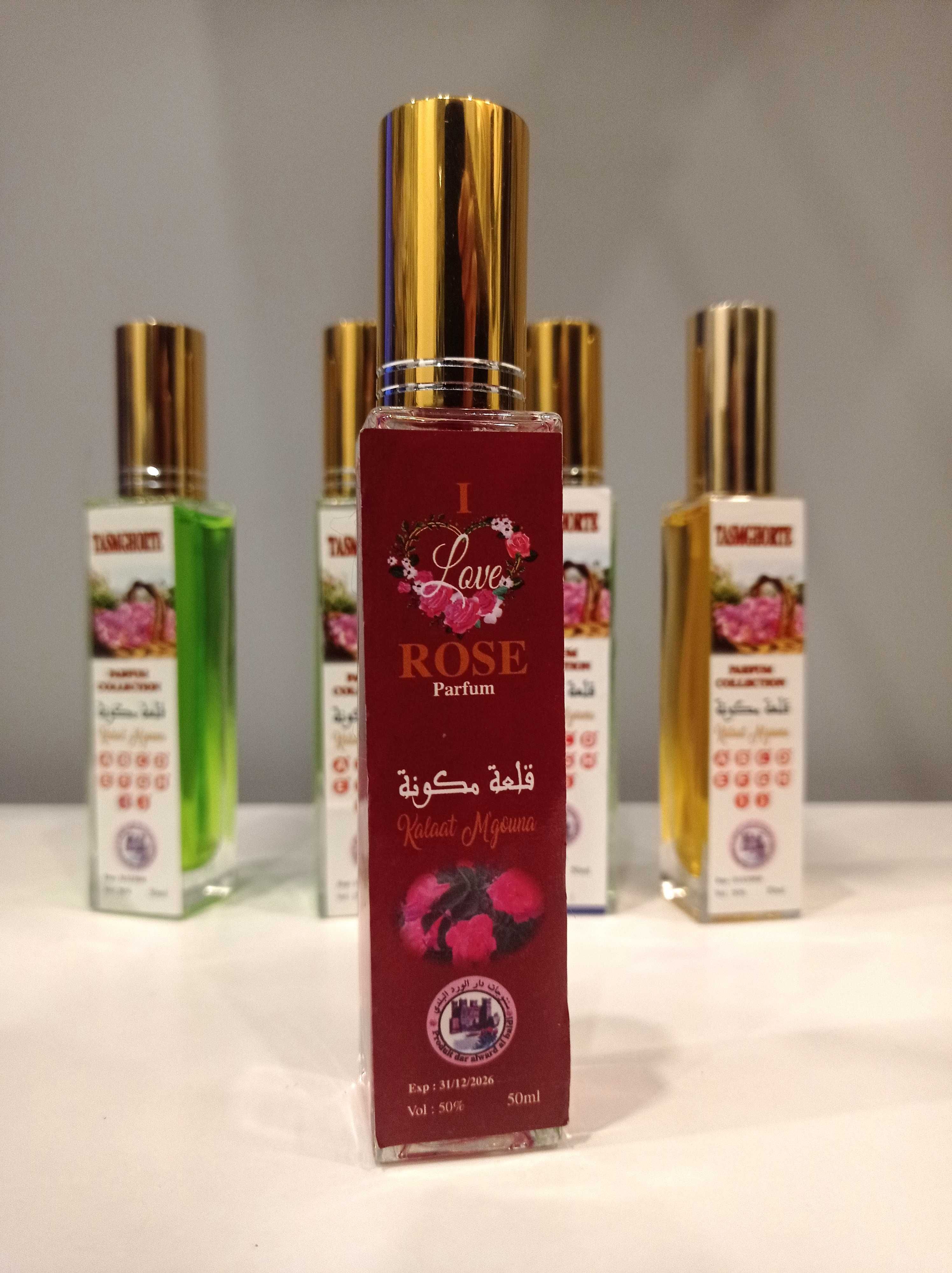 Oryginalne perfumy kwiatowe z Maroka. Trwały zapach.