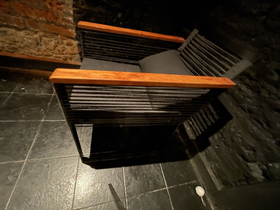 Cadeira lounge industrial – usada no Rock in Rio