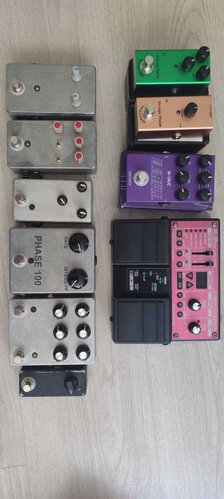 Гітарні педальки, Примочки (Boss ROSS RC30 та інші MXR M-VAVE)