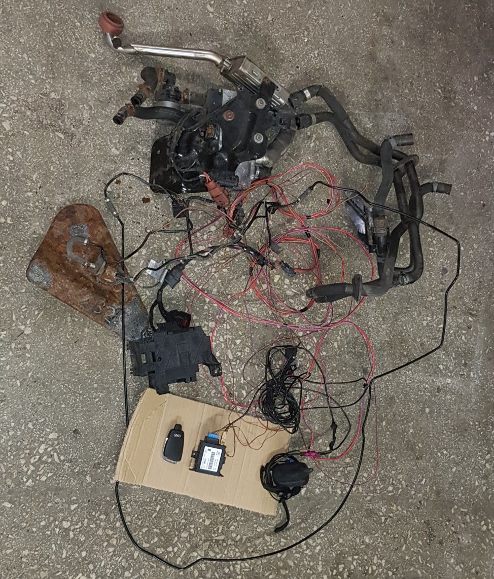 Audi A4 B8 , A5 8T , Q5 8R Ogrzewanie postojowe na pilota