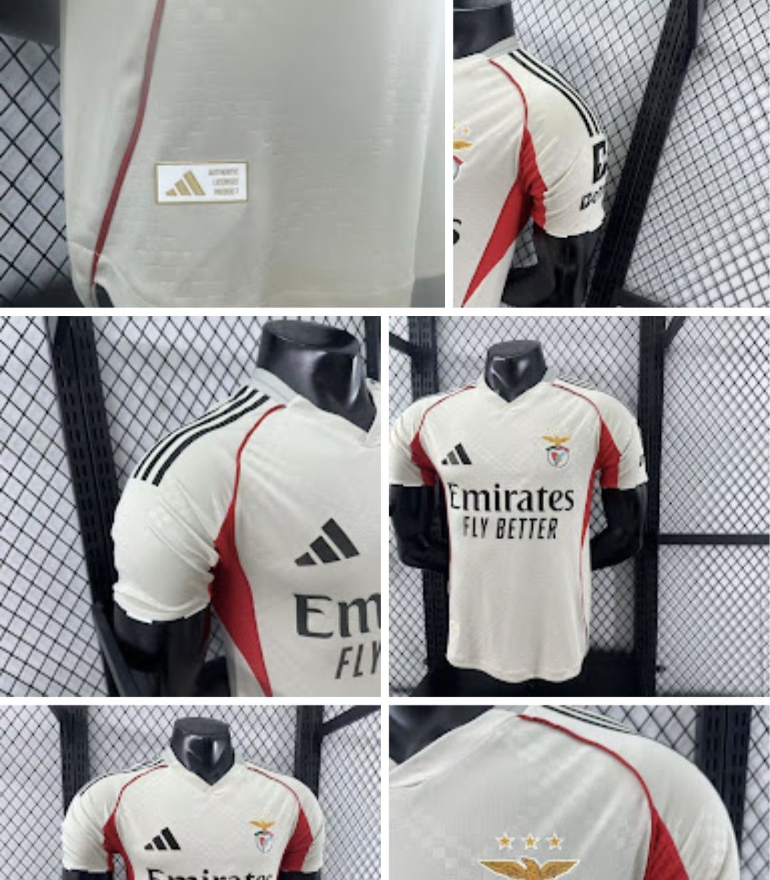 Camisolas de futebol e roupa de desporto 

Ver