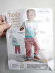 Body spodnie niemowlęce Bugs&Hugs 2-pak 80