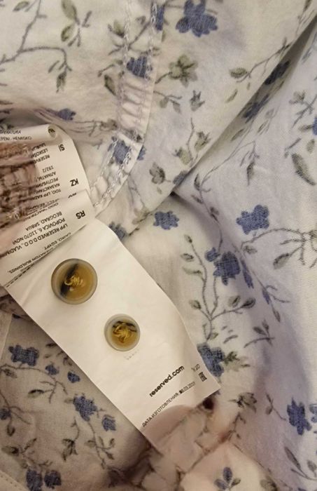2x koszula Reserved , Jak nowa , 100% Bawełna
