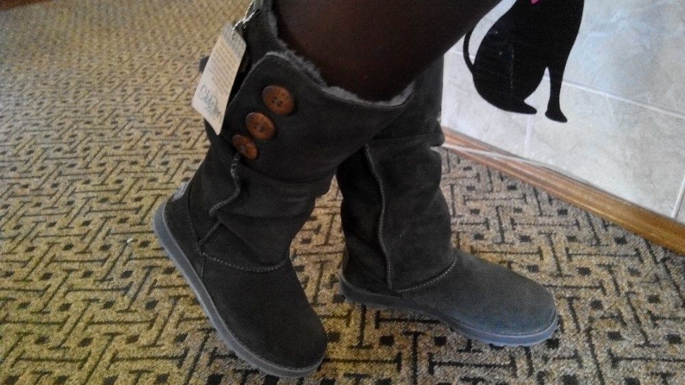 Шикарные УГГИ Skechers Keepsake в виде UGG. Размер 6. Австралия.Сапоги