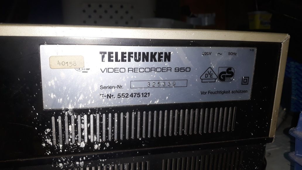 Telefunken VR 950 video recorder