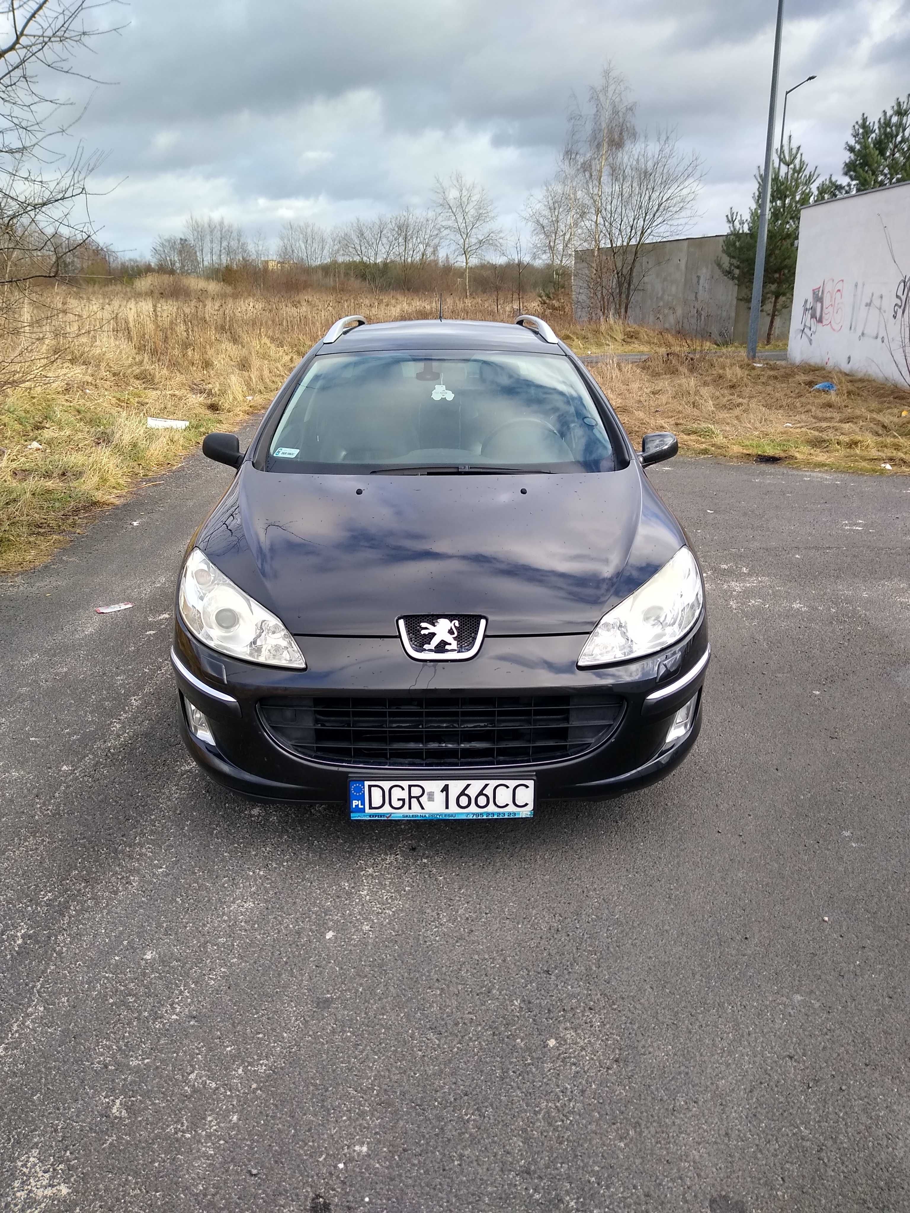 Peugeot 407 SW czarny