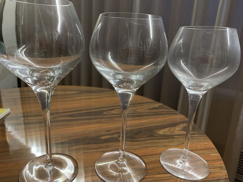 Servico copos cristal: conjunto 6 copos
