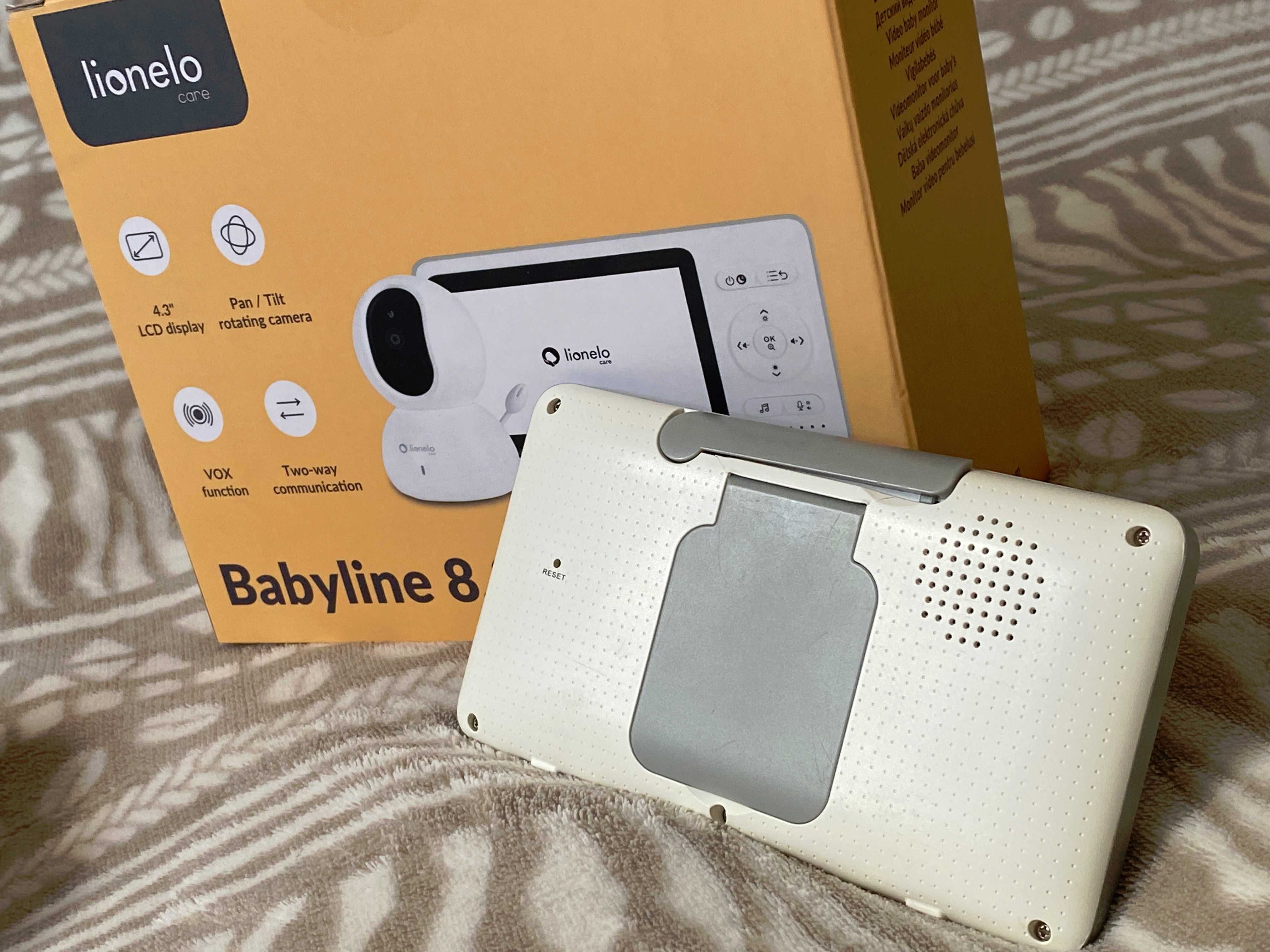 Niania elektroniczna LIONELO Babyline 8.2