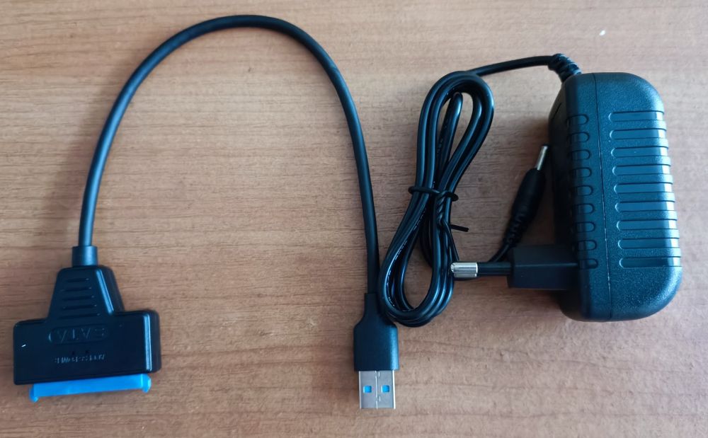 Нові Адаптери USB 3,0 to SSD/HDD 2,5"/3,5" 30см +Блок Живлення 12V, 2A