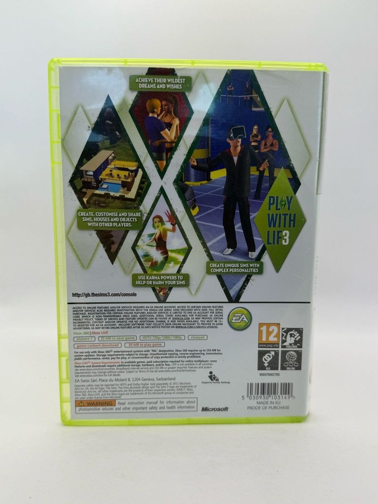 Sims 3 Xbox nr 9232